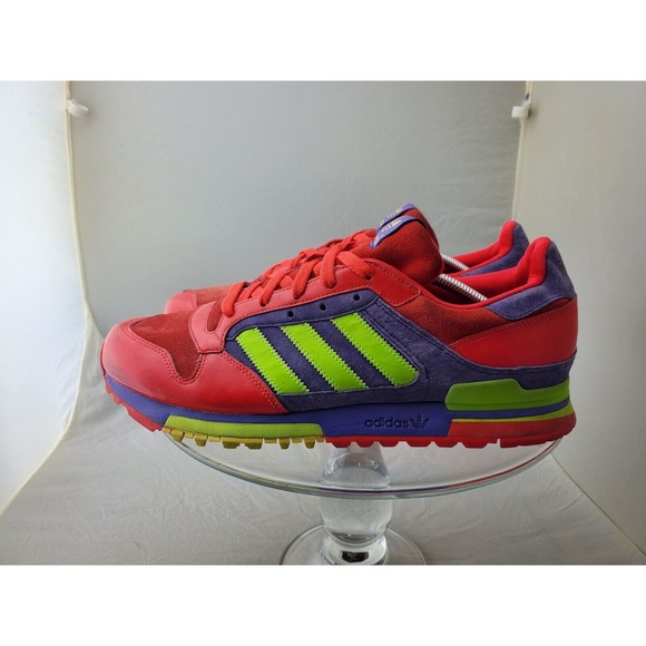 Adidas Zx 600 lgtred Electr Dpurpl 653995 Sneaker Men US 12 - Worn Once - Picture 4 of 7